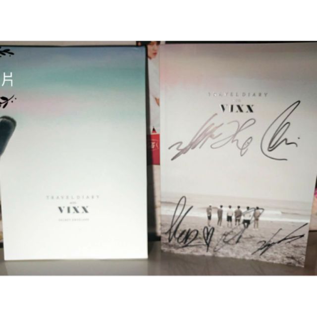 VIXX Travel Diary寫真書(親簽)