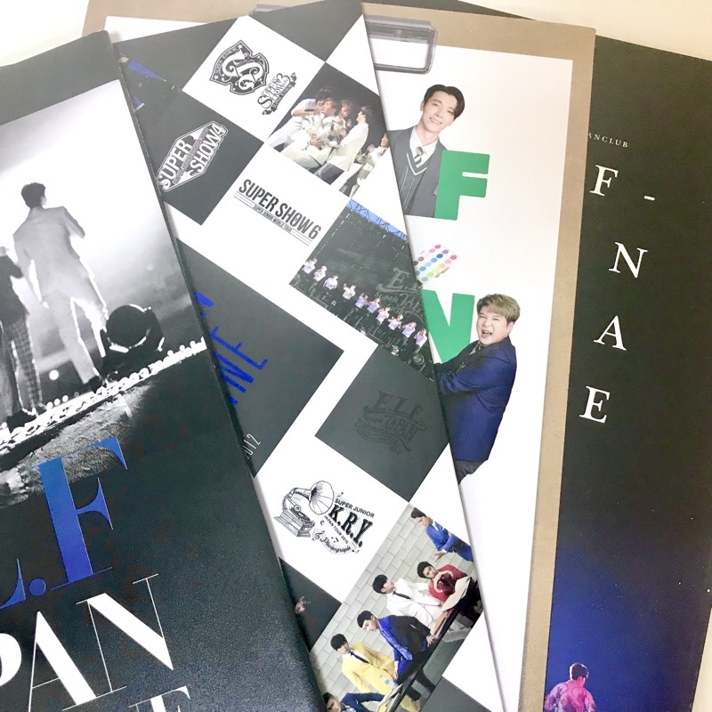 現貨］SUPER JUNIOR ELF-JAPAN 日本官方會刊會報vol 9 12 15 16 期SJ