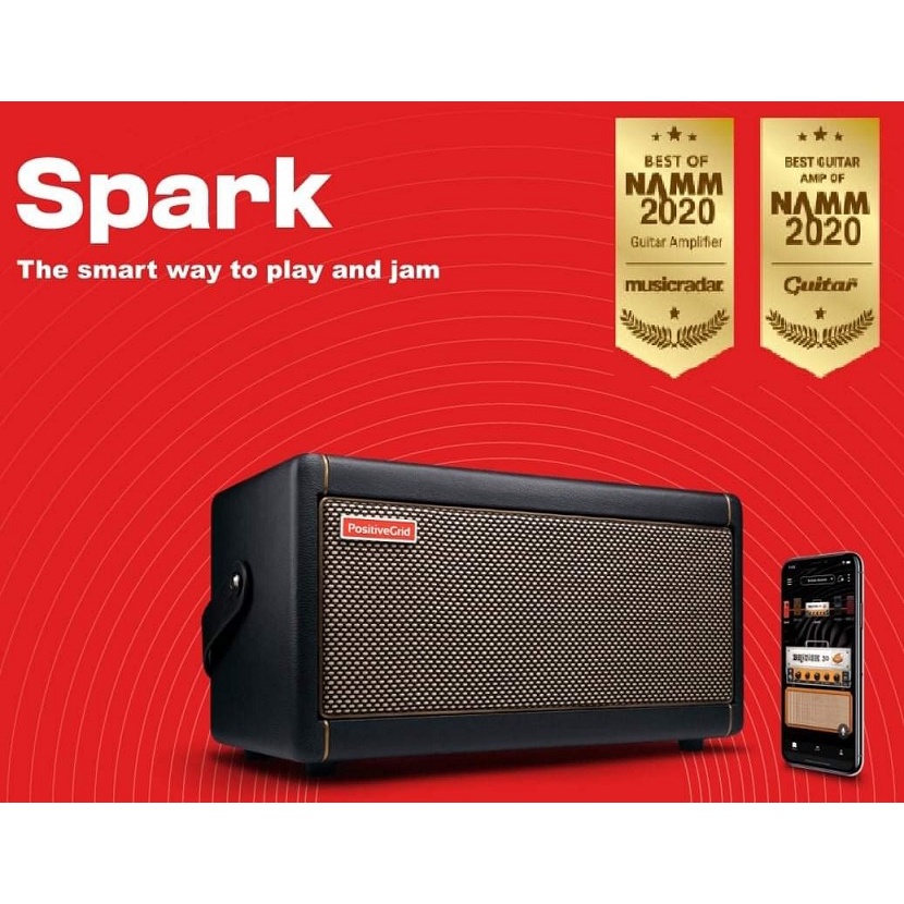 Positive Grid Spark 40智能音箱 電吉他 電貝斯 木吉他 放音樂 全方位音箱 全球熱銷