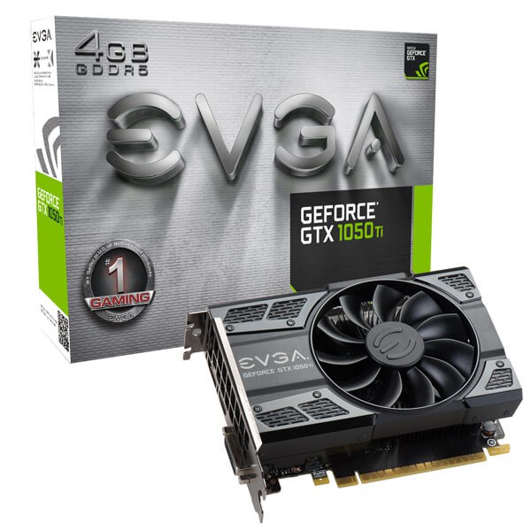 EVGA 艾維克GTX 1050 Ti 4GB GAMING ACX2.0 DDR5 顯卡04G-P4-6251-KR