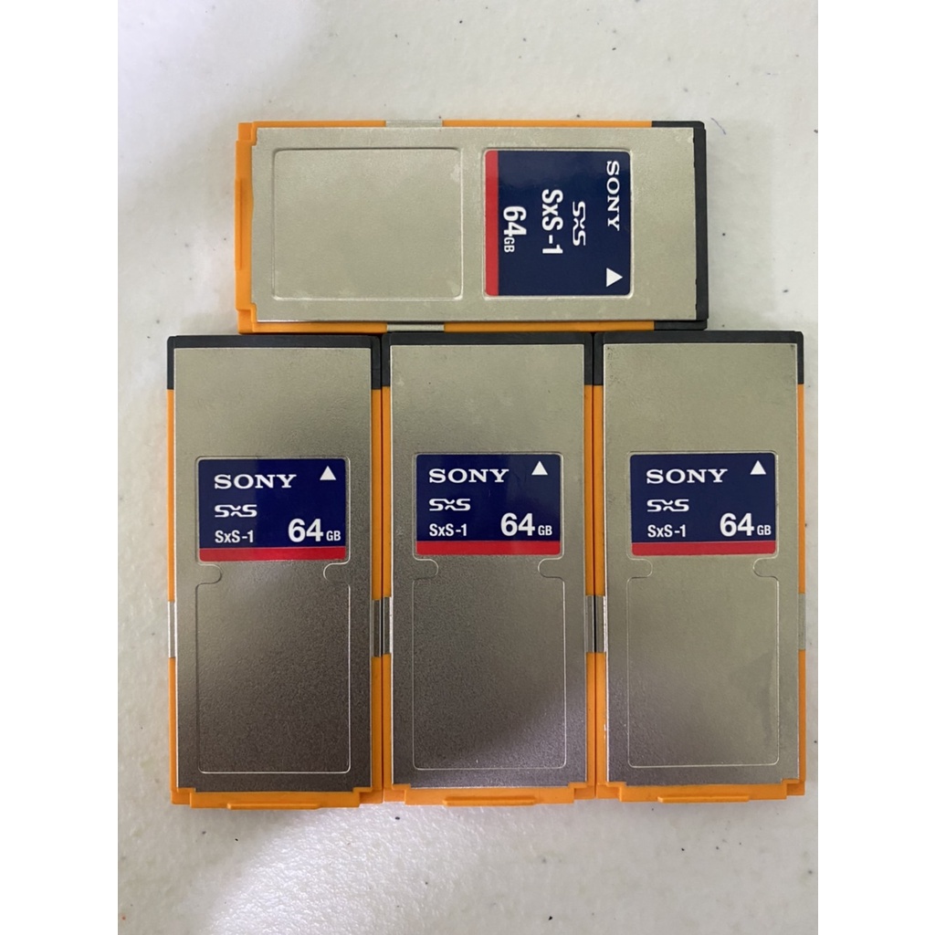 日本購回現品(二手)SONY SXS-1 SBS-64G1A 64GB SxS存儲卡| 蝦皮購物