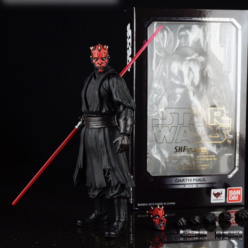 Darth Maul 2015 Bandai Made in Japan Star Wars Rare Foil no. ST2