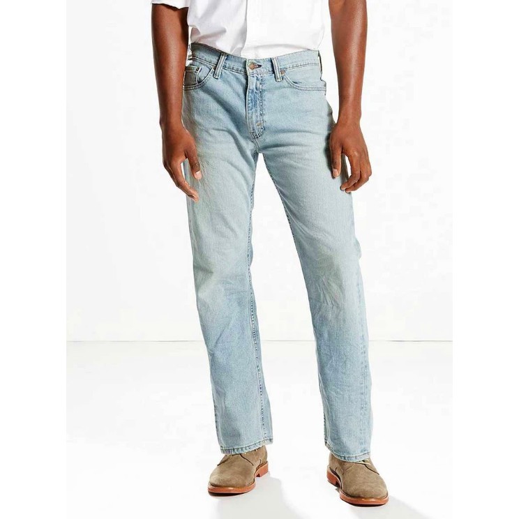 Your Store】美牌Levi's 505 Regular Fit Jeans 刷白淺藍牛仔褲| 蝦皮購物