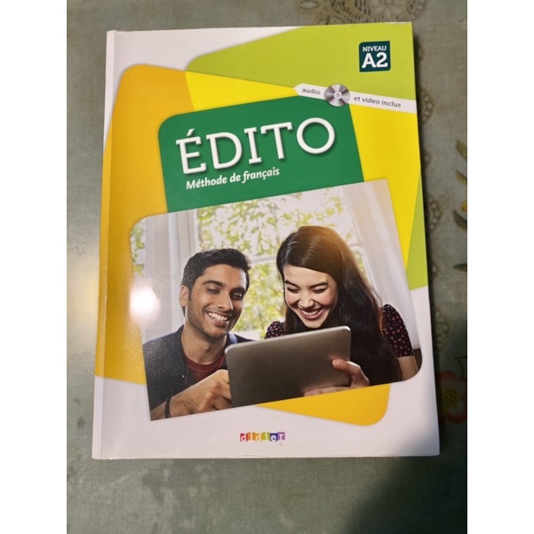 Édito A2 課本 ｜法語學習 DELF | 蝦皮購物