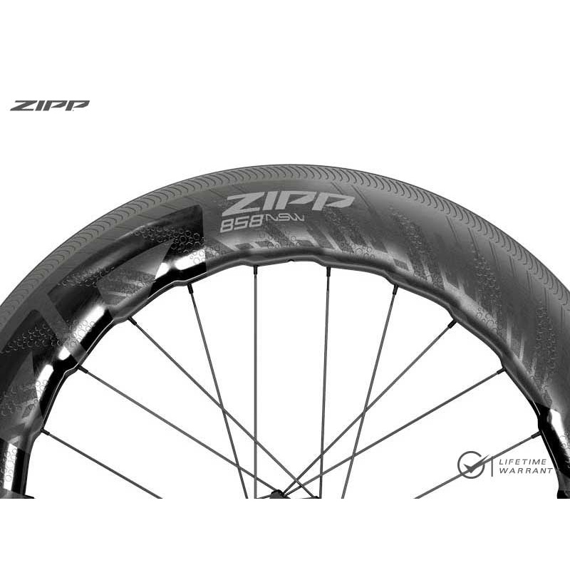 ZIPP輪組Wheel Set 858 NSW 無內胎框煞-石頭單車| 蝦皮購物