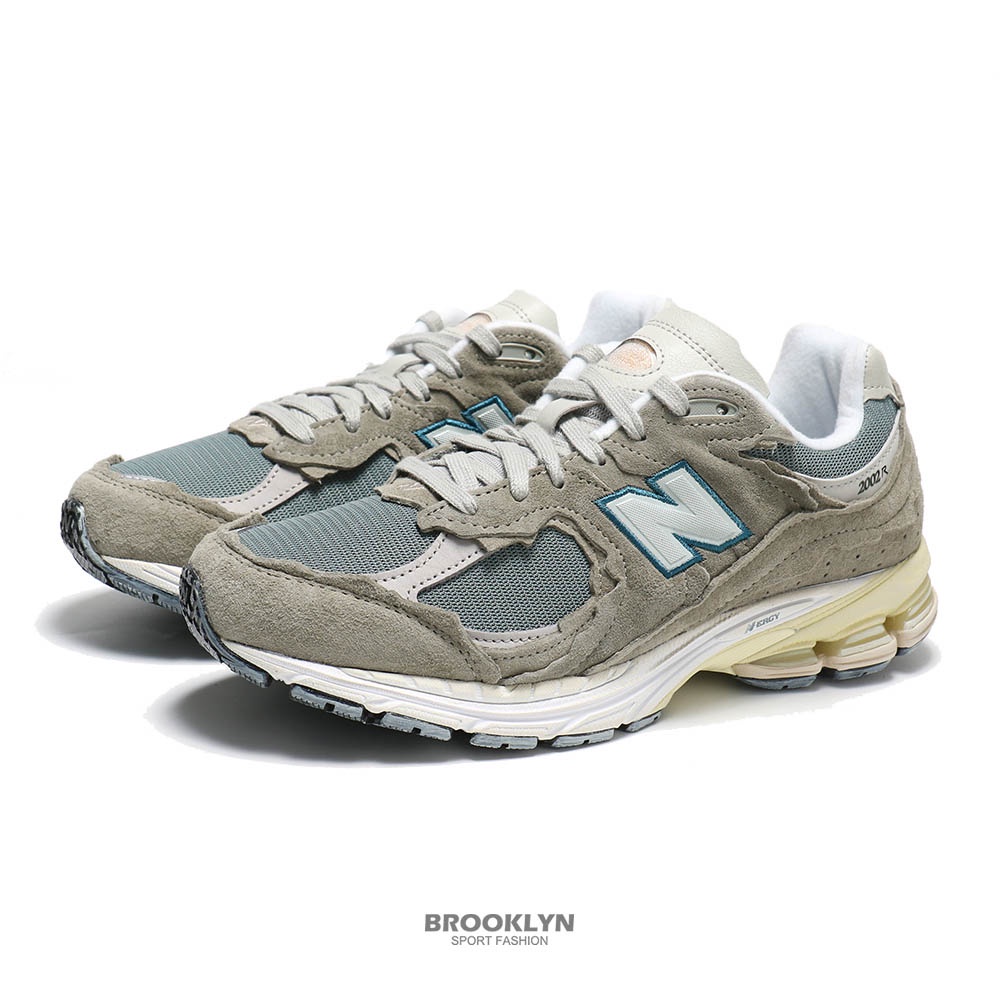 NEW BALANCE 休閒鞋2002R 淺灰綠PROTECTION PACK 男女) M2002RDD