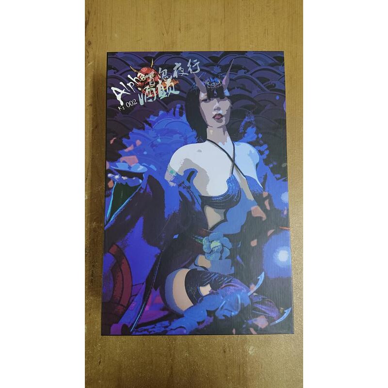 送料無料 1/6 ALPHA K002 百鬼夜行 酒顛 酒呑童子 日本美人フル