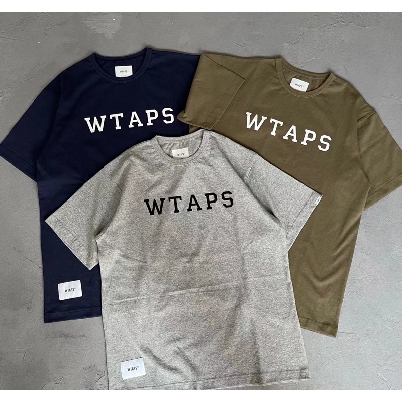 Wtaps 21SS 經典印花logo T恤Tee 短袖| 蝦皮購物