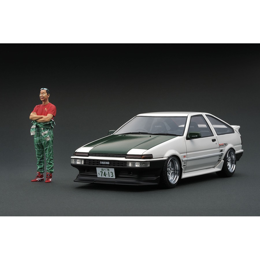 傑作坊】ignition model 1/18 土屋圭市AE86(含土屋圭市人型) | 蝦皮購物