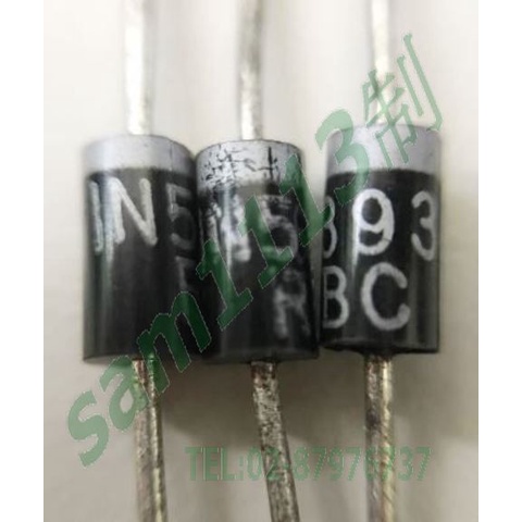 113二極體 1.5A 整流 1N5399 1KV DO-204AC 整流 IN5399 DO-15 >>50個 | 蝦皮購物