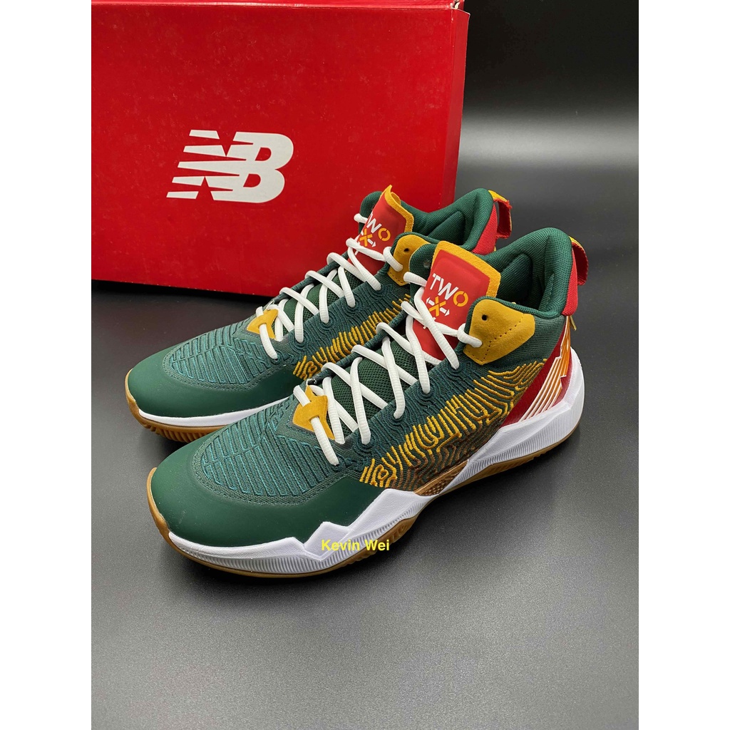 New Balance TWO WXY 綠紅BB2WXYSO 籃球鞋US10.5 | 蝦皮購物