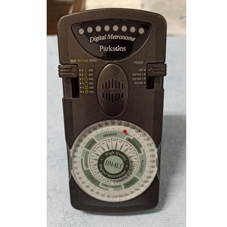 Parkson 節拍器 DM-8LT 轉盤式節拍器 (韓國製公司貨) | 蝦皮購物
