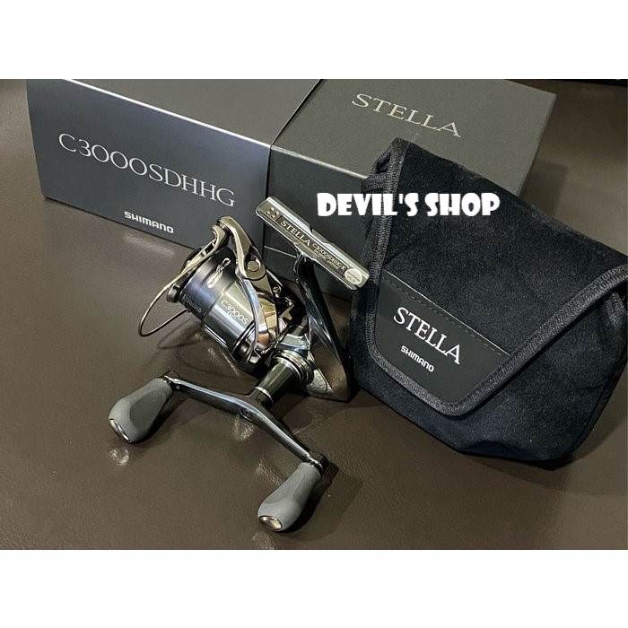 SHIMANO 22 STELLA C3000SDHHG/C3000SDH 新款捲線器| 蝦皮購物
