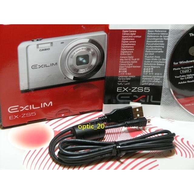 Casio USB傳輸線充電線EX-H5 H20 FS10 Z11 H10 Z77 Z2000 Z300 Z200