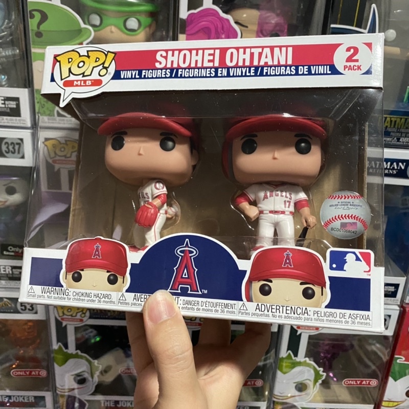 [李大] 正版現貨 Funko POP MLB 大谷翔平 天使隊 主場 白衣 Shohei Ohtani 2-Pack