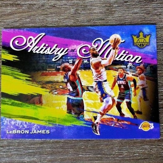 2020-21 Court Kings Artistry in Motion洛杉磯湖人隊 LeBron James 特卡 | 蝦皮購物