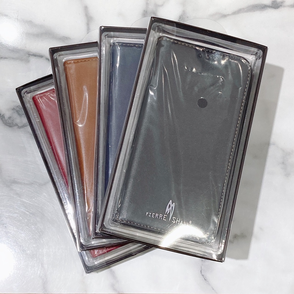 Fierre Shann 真皮紋 iPhone 13 / 13 Pro / 13 Pro Max 錢包支架 磁吸側掀皮套 | 蝦皮購物