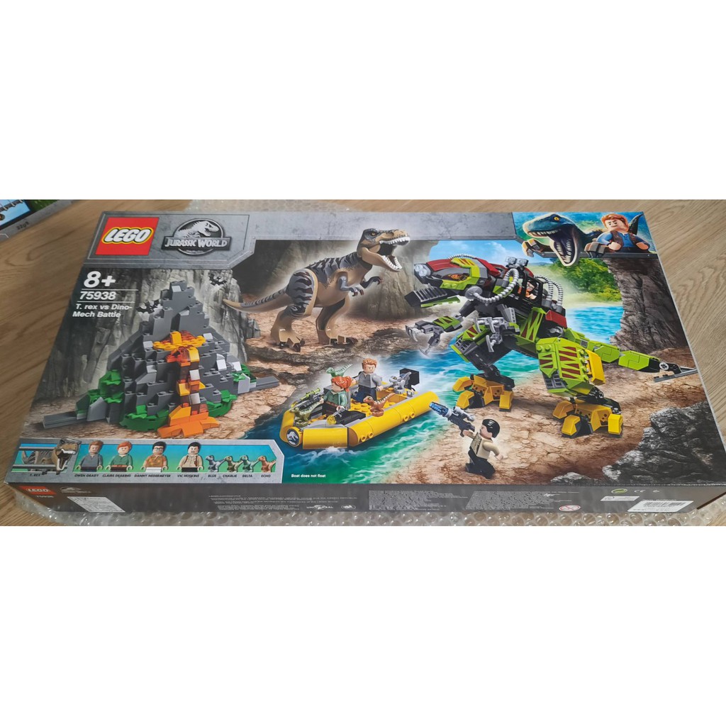 LEGO 75938 侏儸紀世界系列T. rex vs Dino-Mech Battle | 蝦皮購物