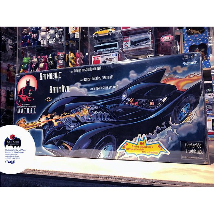 Artlife ㊁ DC KENNER 1998 Batman Animated Batmobile 蝙蝠俠 經典蝙蝠車 | 蝦皮購物