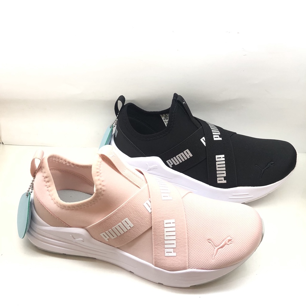 PUMA 彪馬 Wired Run Slip-On 流行休閒鞋 慢跑鞋 運動鞋 女鞋 綁帶鬆緊 38229903