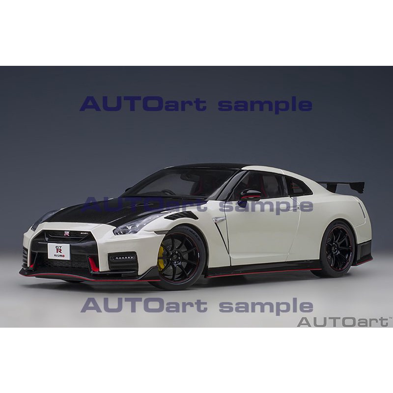 Autoart 1:18 Nissan GT-R (R35) Nismo 2022 白 | 蝦皮購物