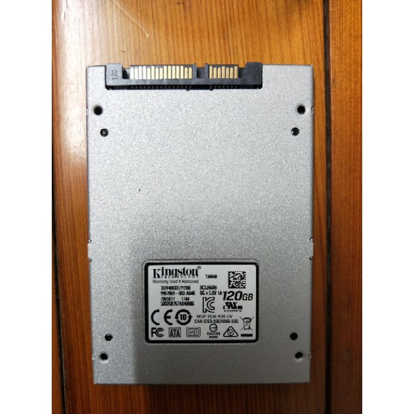 Kingston SUV400S37/120G固態硬碟SSD | 蝦皮購物
