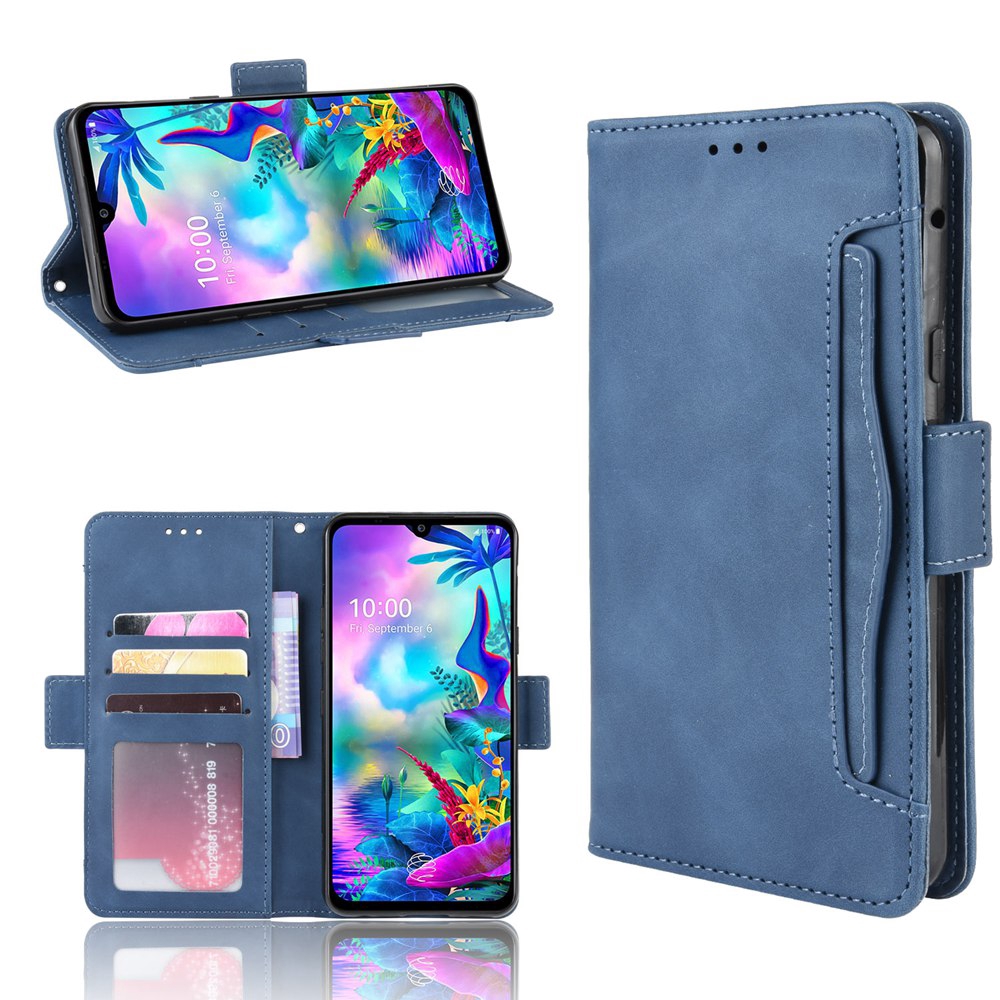 Custodia Portafoglio Di Lusso In Pelle Sintetica Con Rombi Per LG G8X ThinQ E V50S ThinQ