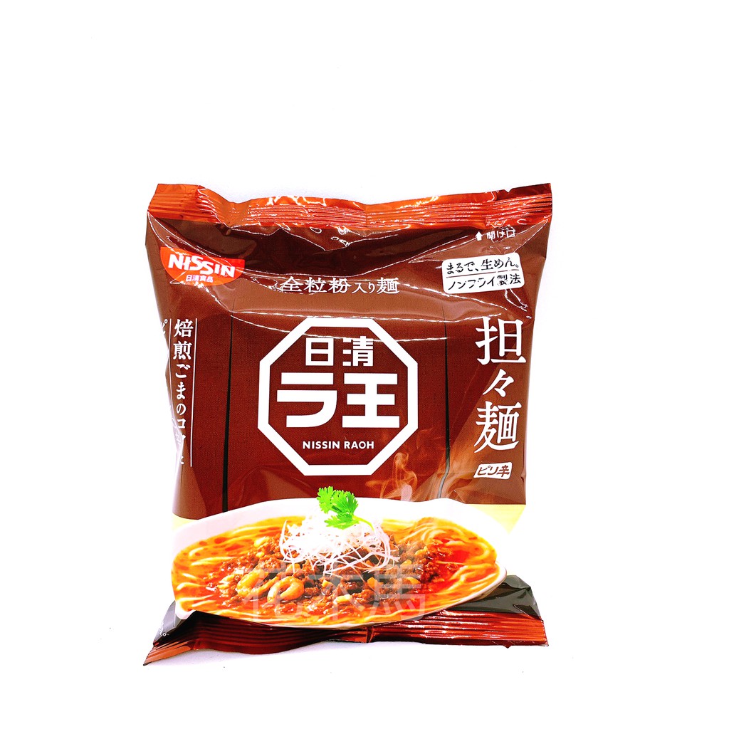 日本內銷版 日清 拉王拉麵 味噌 豚骨 醬油 擔擔麵 豚骨醬油 柚子鹽 炒麵 NISSIN 一番拉麵境內 擔擔麵 正麵 | 蝦皮購物