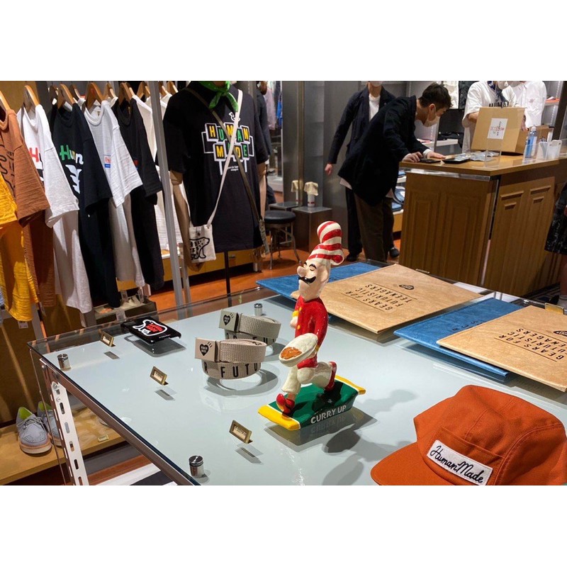 Human Made 20aw CURRY UP PAPER MACHE DISPLAY 咖哩人擺飾Nigo HM  