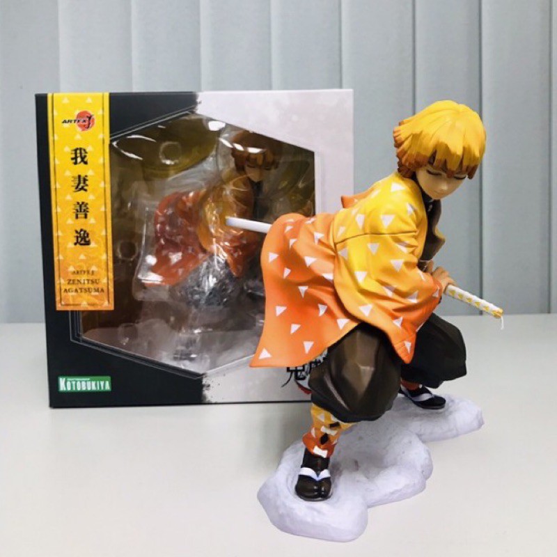 [ML][正版現貨] 壽屋 ARTFX J 鬼滅之刃 我妻善逸 善逸 PVC 特典版 雙頭雕 公仔 全新未拆封