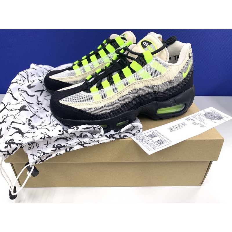 Nike Air Max 95 x Denham Volt DD9519-001 初代配色單寧丹寧23.5CM  