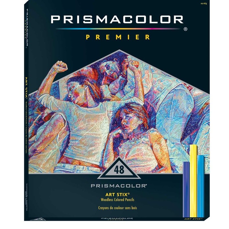 美國PRISMACOLOR霹靂馬Premier Art Stix系列頂級油性色鉛條-48色| 蝦皮購物