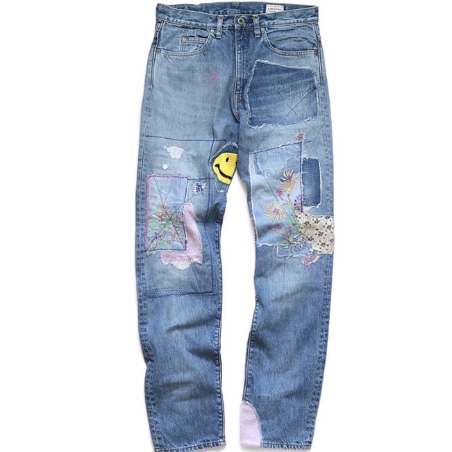 SMOKA】KAPITAL - 14oz Denim 5P OKABILLY (Gypsy Patch Remake) | 蝦皮購物