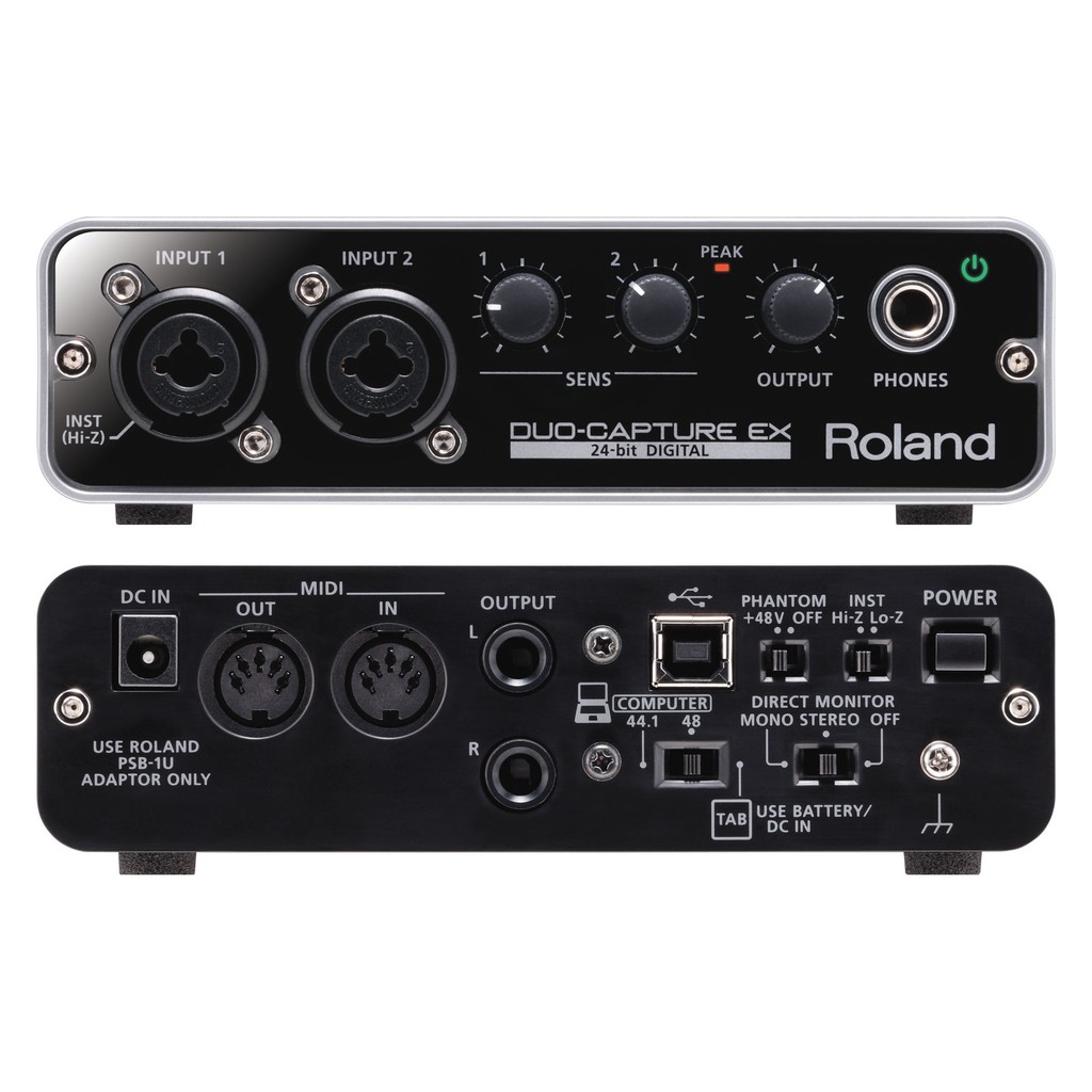 好聲音樂器】全新現貨Roland UA-22 錄音介面日本原裝| 蝦皮購物