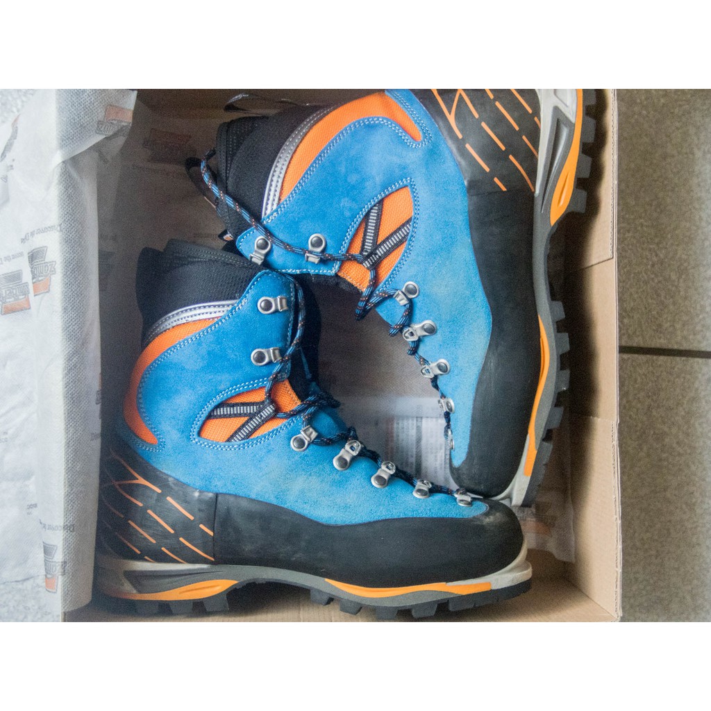 ZAMBERLAN 2090 MOUNTAIN PRO EVO GTX® RR 重裝靴/冰攀靴 中性款 皇家藍/橘