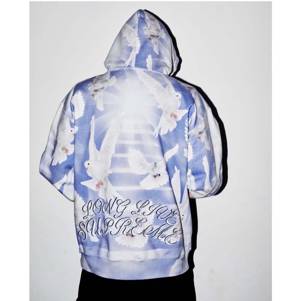 Doves hooded sale sweatshirt supreme