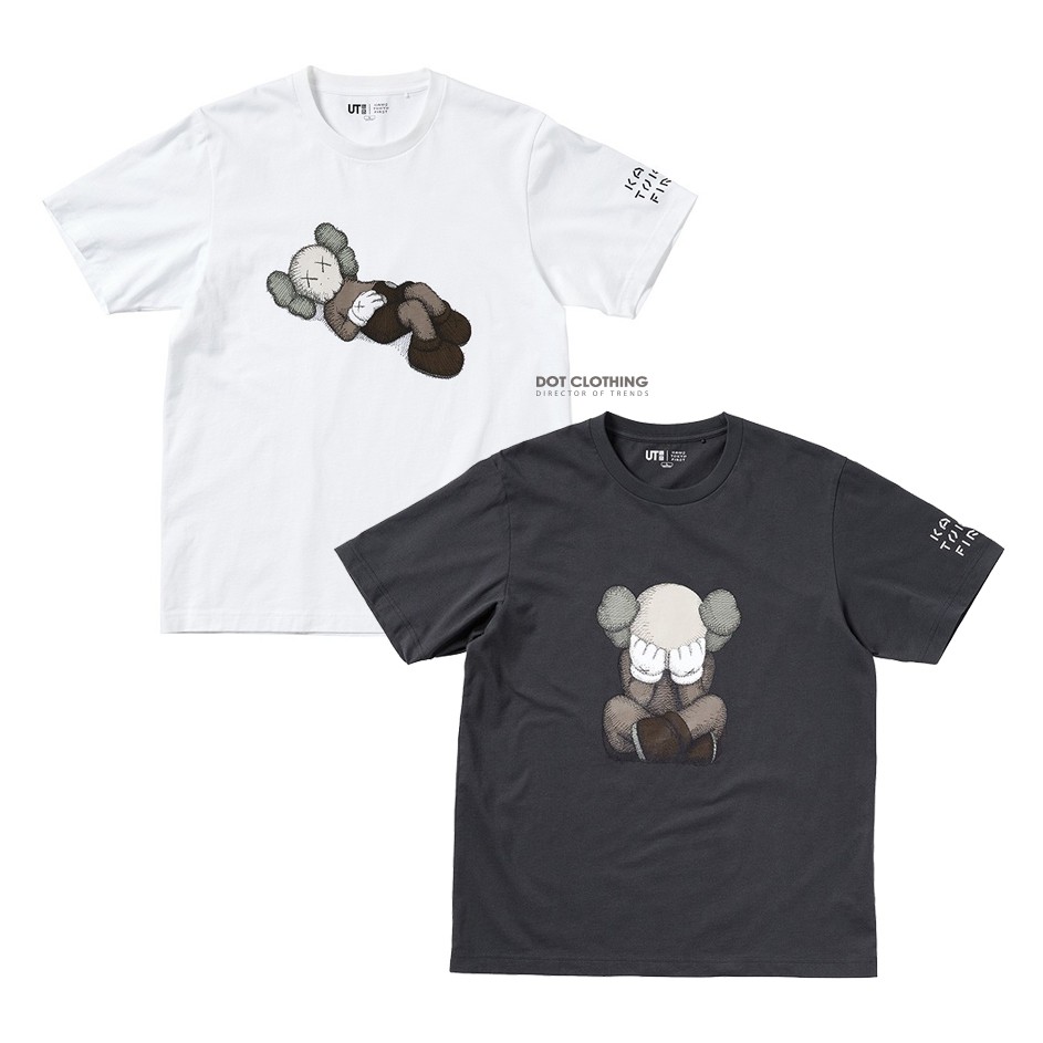 Uniqlo x Kaws Tokyo First Classic 聯名日本限定短T 提袋躺好DOT聚點