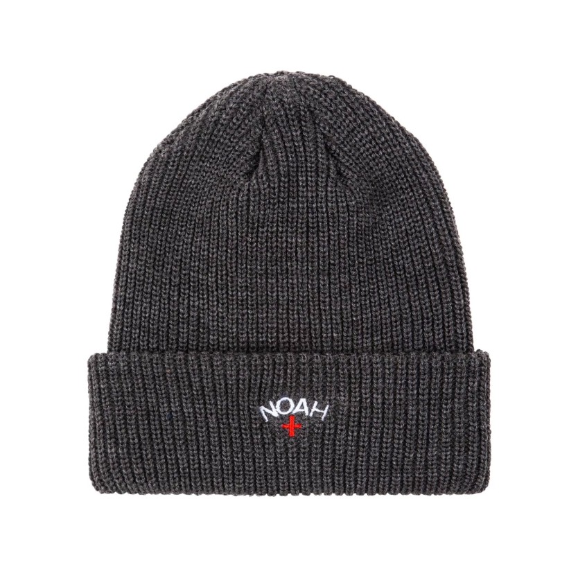 Noah - Rose Logo Beanie (Dark Brown) – eluXive