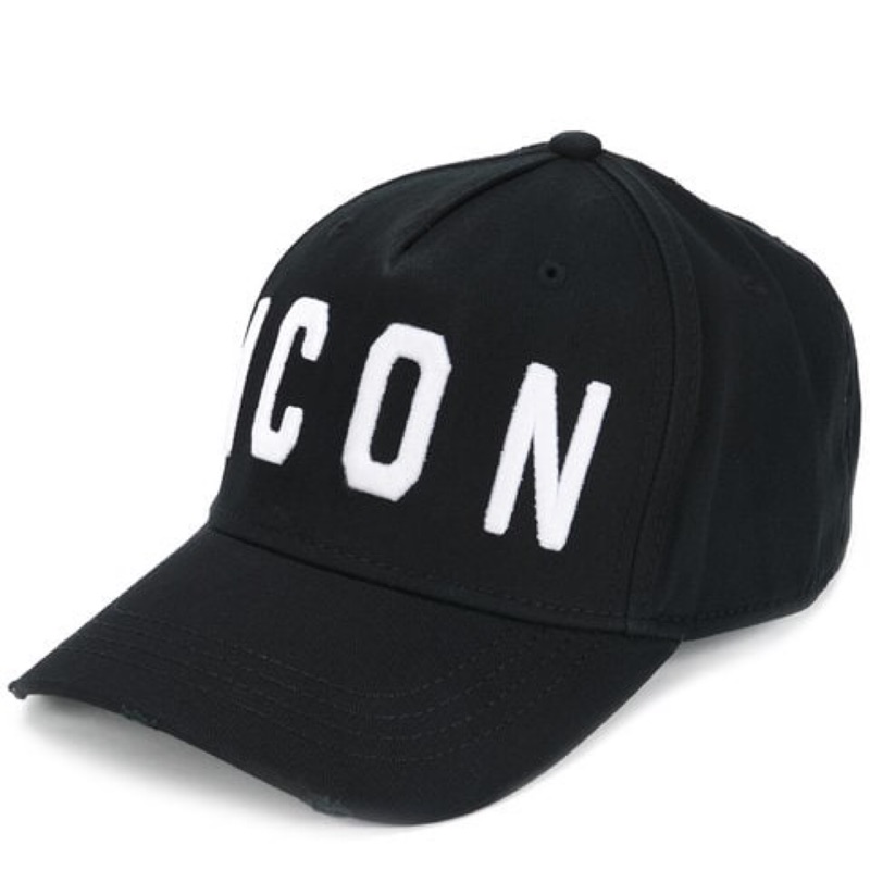 Dsquared2 icon cap 街頭潮流老帽經典黑白網紅爆款代購他色可問| 蝦皮購物