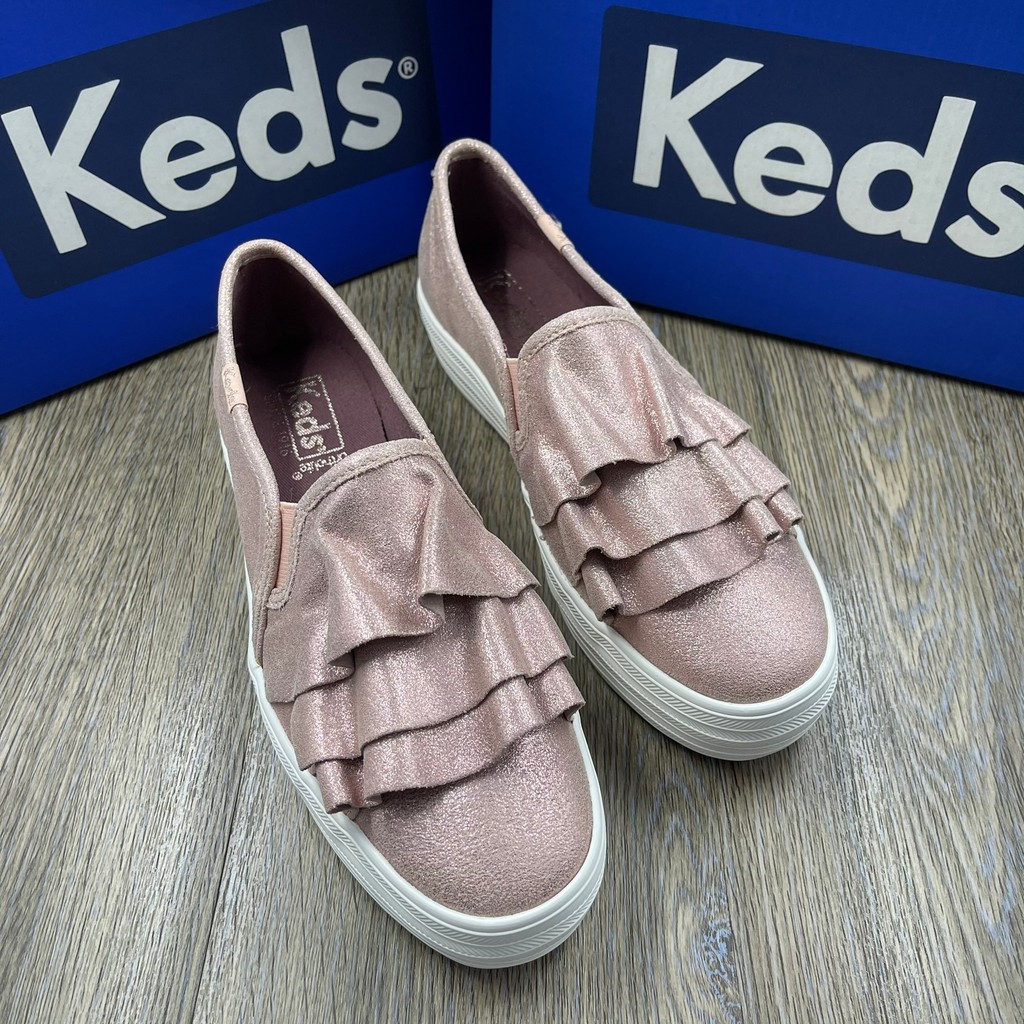 Keds on sale glitter suede