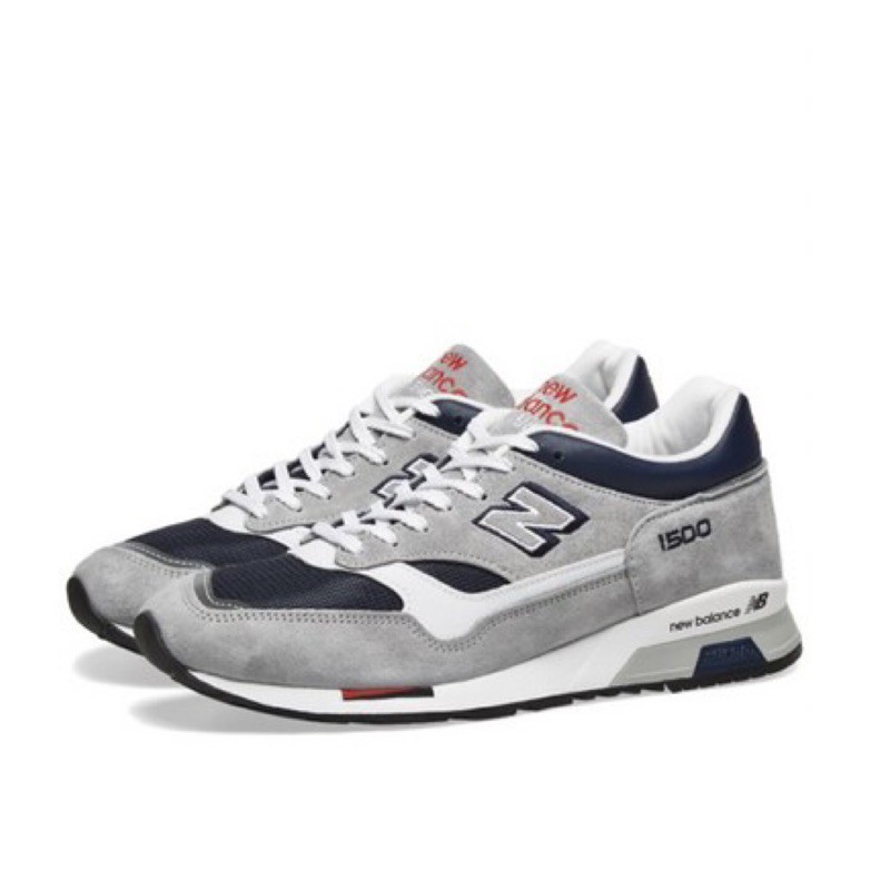 New Balance 全新英製M1500GNW 灰白藍經典配色總統級慢跑鞋球鞋復古US8