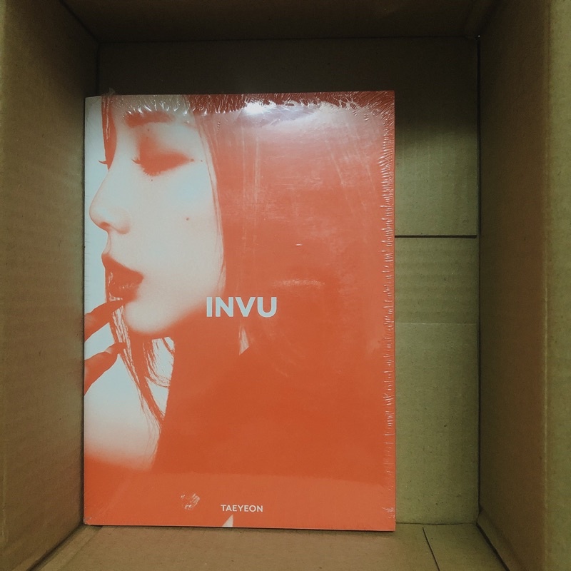現貨 全新未拆 少女時代 太妍 專輯 正規三輯 INVU 橘版 | 蝦皮購物