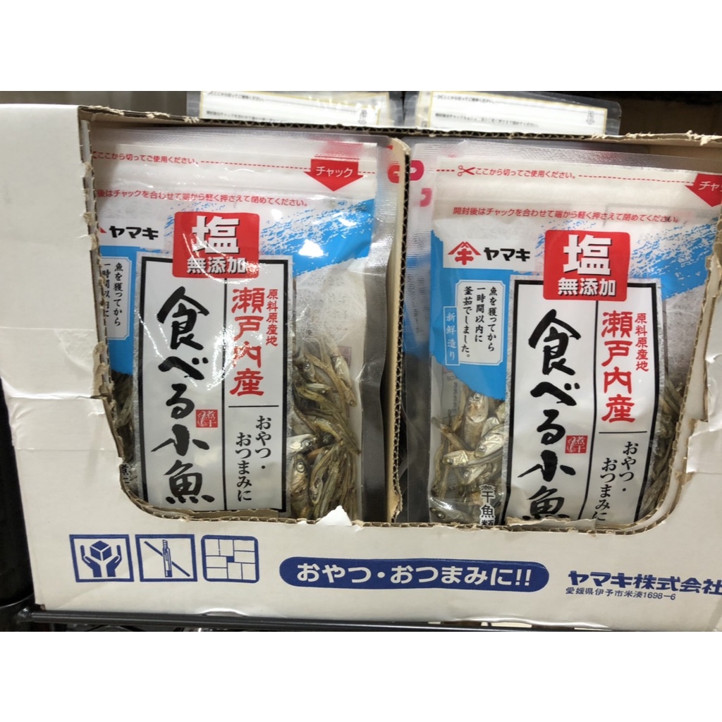 ヤマキ 塩無添加 新鮮造り煮干１００ｇ ×40