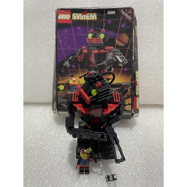 LEGO 樂高 二手絕版老物 6889 SYSTEM 太空系列 Recon Robot 偵察機器人 | 蝦皮購物