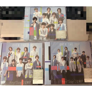 Hey! Say! JUMP OVER THE TOP 台壓初回限定盤1 初回限定盤2 普通