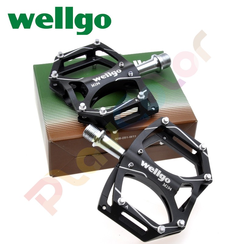 wellgo【M194 MTB】踏板輕量化大面積CNC 維格MTB 登山車玩色單車