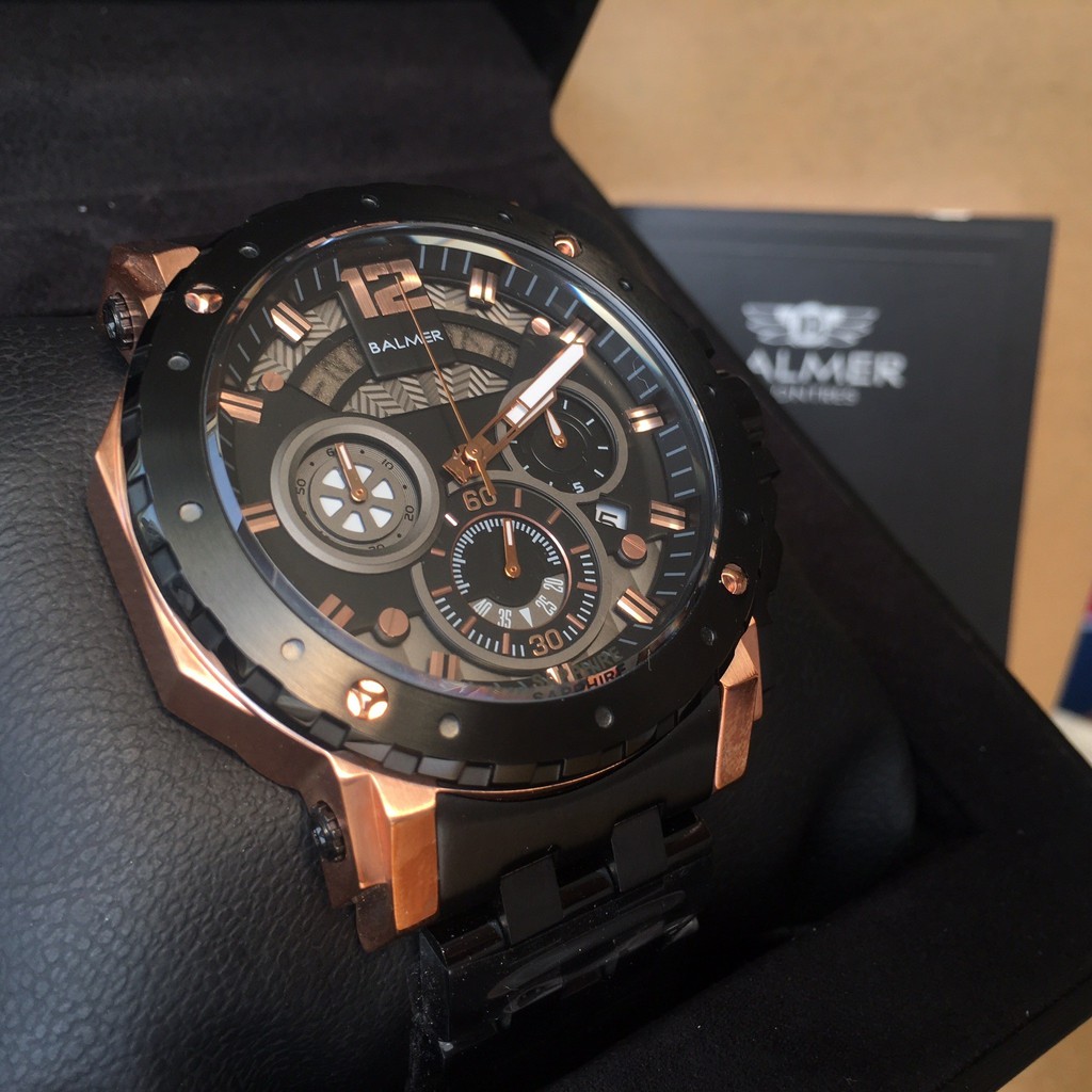 BALMER賓馬三眼鋼錶帶