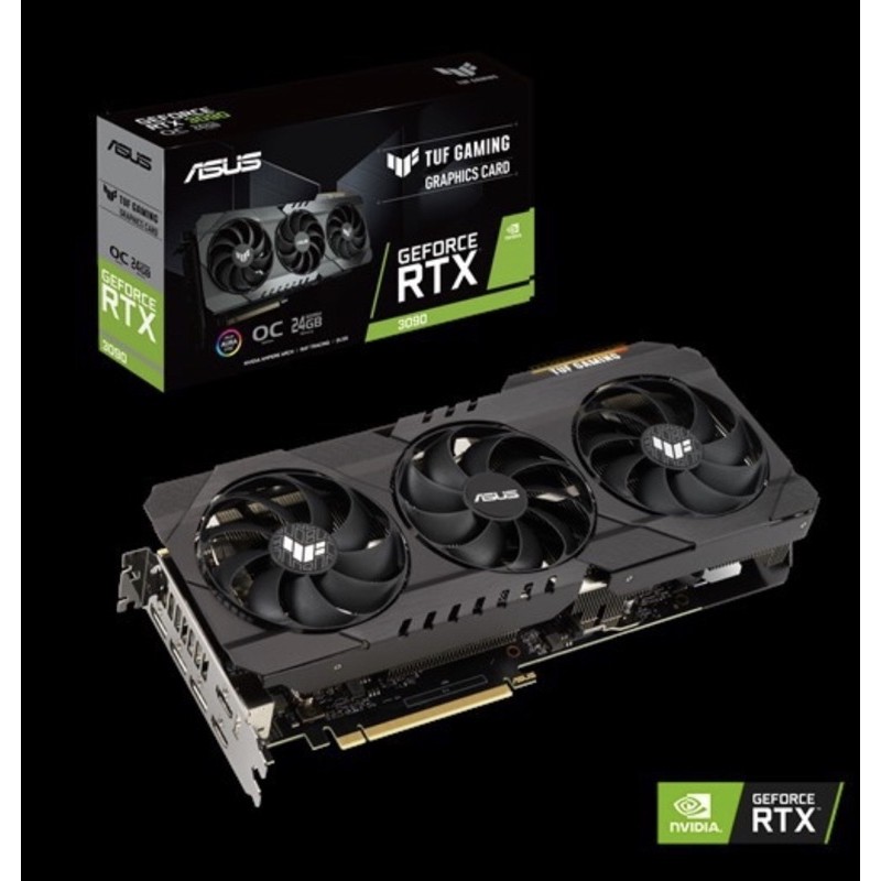 全新現貨）Asus TUF RTX3090 24G Gaming顯示卡/顯卡下單秒出| 蝦皮購物