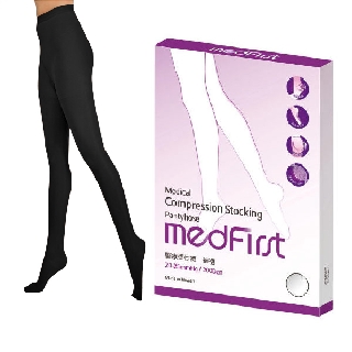 Medfirst 醫療彈性襪 褲襪 200D 黑色 (S號~XL號)【杏一】