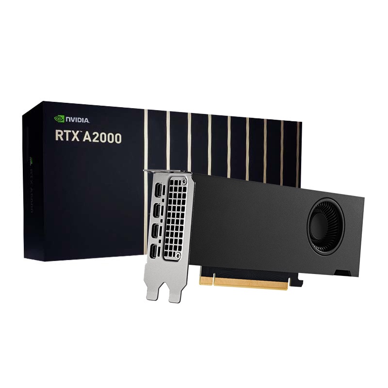 麗臺NVIDIA RTX A2000 工作站繪圖卡(6GB GDDR6/192bit/註冊三年保固